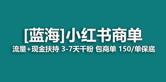 最强蓝海项目，小红书商单！长期稳定，7天变现，商单分配，月入过万-云创网阁