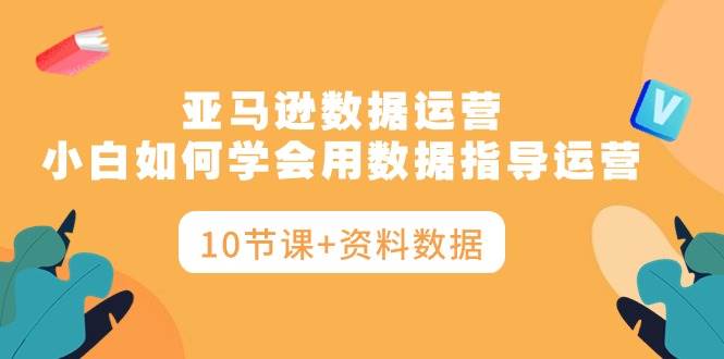 亚马逊数据运营，小白如何学会用数据指导运营（10节课+资料数据）-云创网阁