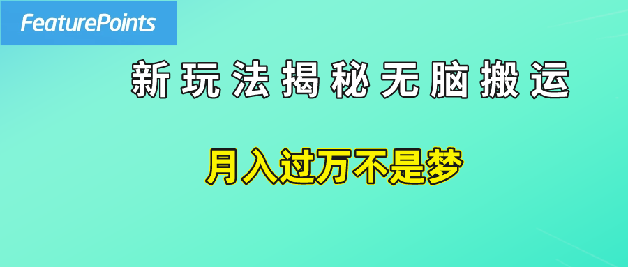 简单操作，每天50美元收入，搬运就是赚钱的秘诀！-云创网阁